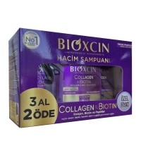 Bioxcin Collagen Biotin Saç Dökülmesine Karşı Şampuan 300 ml- 3 Al 2 Öde Bioxcin Collagen Biotin Saç Dökülmesine Karşı Şampuan 300 ml- 3 Al 2 Öde