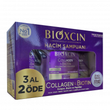 Bioxcin Collagen Biotin Saç Dökülmesine Karşı Şampuan 300 ml- 3 Al 2 Öde Bioxcin Collagen Biotin Saç Dökülmesine Karşı Şampuan 300 ml- 3 Al 2 Öde