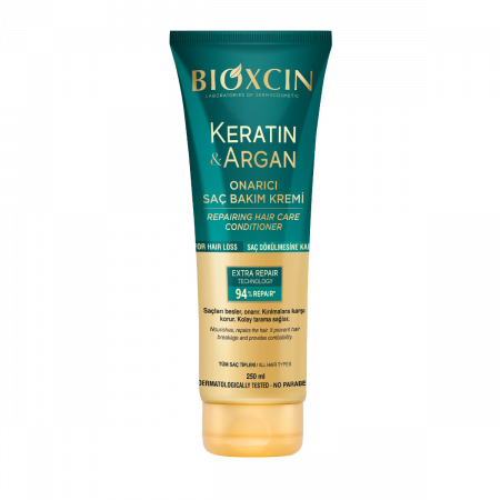 Bioxcin Keratin ve Argan Onarıcı Saç Bakım Kremi