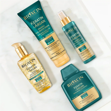Bioxcin Keratin ve Argan Onarıcı Saç Bakım Yağı