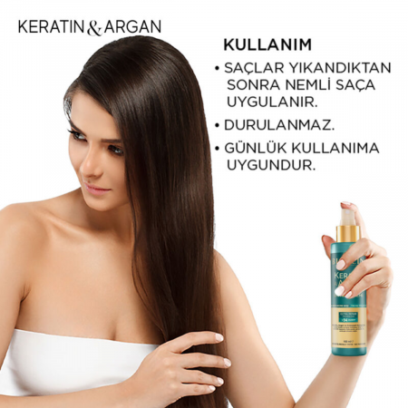 Bioxcin Keratin ve Argan Onarıcı Sıvı Saç Kremi