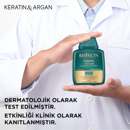 Bioxcin Keratin ve Argan Onarıcı Şampuan 300 ml - 3 Al 2 Öde Bioxcin Keratin ve Argan Onarıcı Şampuan 300 ml - 3 Al 2 Öde