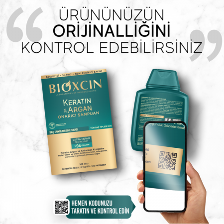 Bioxcin Keratin ve Argan Onarıcı Şampuan 300 ml - 3 Al 2 Öde Bioxcin Keratin ve Argan Onarıcı Şampuan 300 ml - 3 Al 2 Öde