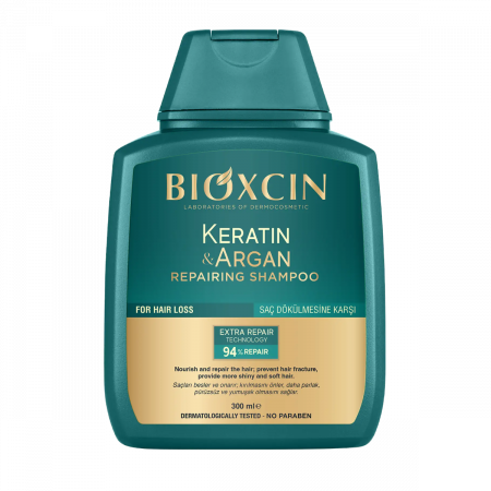 Bioxcin Keratin ve Argan Onarıcı Şampuan 300 ml - 3 Al 2 Öde Bioxcin Keratin ve Argan Onarıcı Şampuan 300 ml - 3 Al 2 Öde