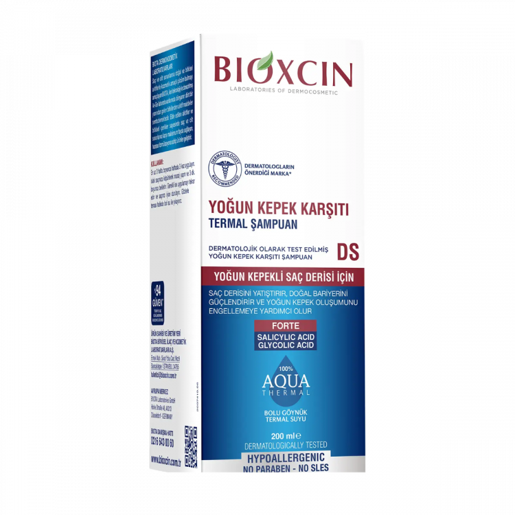 Bioxcin Aqua Thermal Yoğun Kepek Karşıtı Şampuan Ds