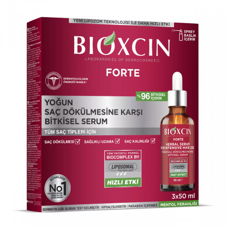 Bioxcin Forte Saç Serumu 3x50mL