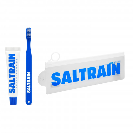 Saltrain Gray Salt Diş Macunu Seyahat Seti