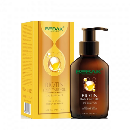 Bebak Biotin Saç Bakım Yağı