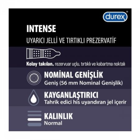 Durex Intense Prezervatif Durex Intense Prezervatif