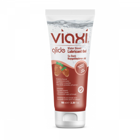 Viaxi Glide Çilek Aromalı Kayganlaştırıcı Jel