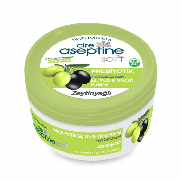 Cire Aseptine Soft Prebiyotik Zeytinyağlı Krem