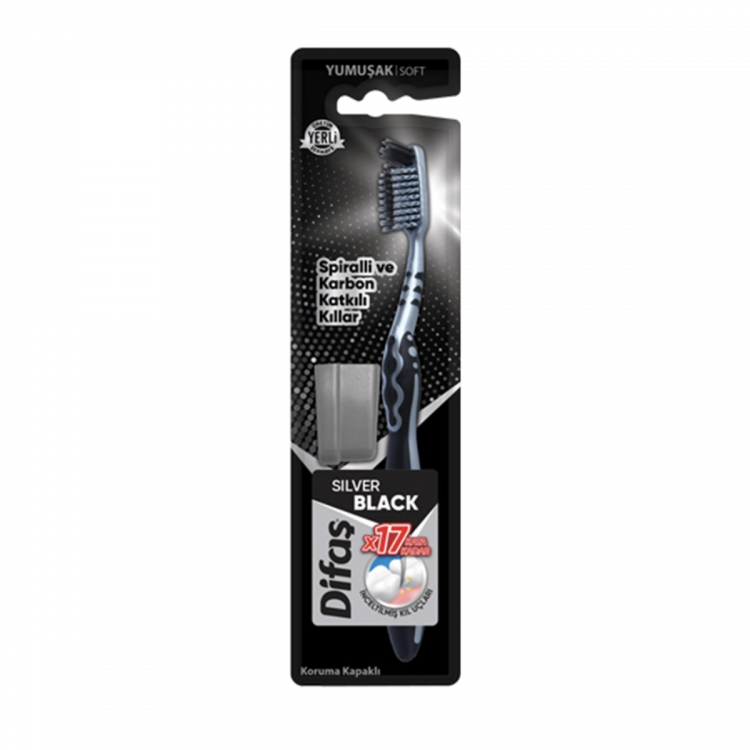 Difaş Silver Black Diş Fırçası