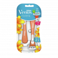 Gillette Venüs Riviera Kullan At Kadın Tıraş Bıçağı 2'li Gillette Venüs Riviera Kullan At Kadın Tıraş Bıçağı 2'li