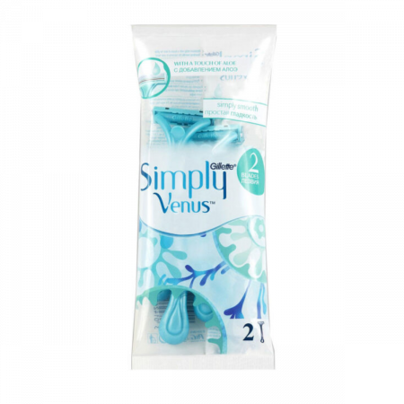 Gillette Venus Simply Venus 2 Kullan At Kadın Tıraş Bıçağı 2'li