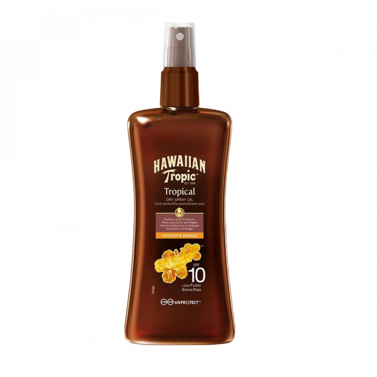 Hawaiian Tropic Tropical Dry Koruyucu ve Bronzlaştırıcı Yağ Spf 10 Hawaiian Tropic Tropical Dry Koruyucu ve Bronzlaştırıcı Yağ Spf 10
