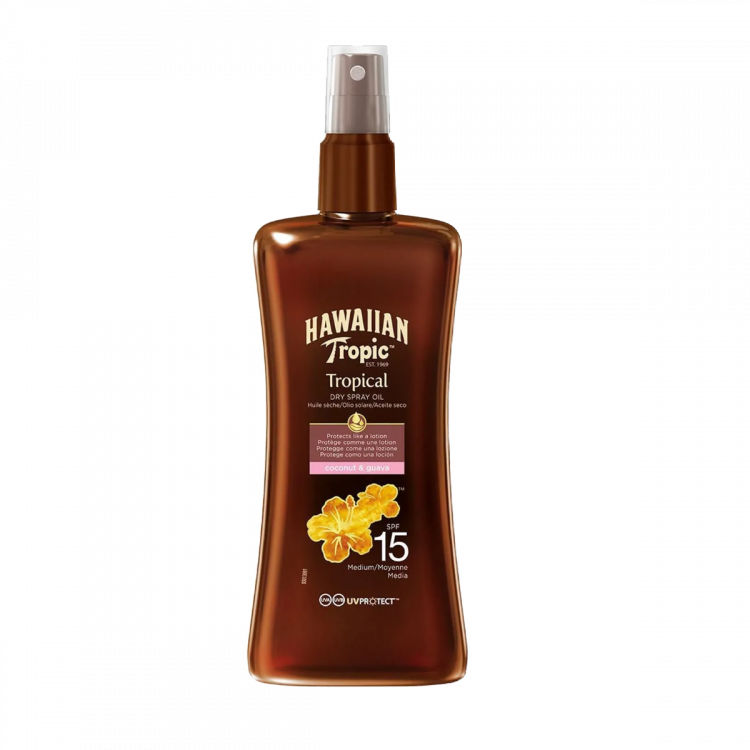 Hawaiian Tropic Tropical Dry Koruyucu ve Bronzlaştırıcı Yağ Spf 15 Hawaiian Tropic Tropical Dry Koruyucu ve Bronzlaştırıcı Yağ Spf 15