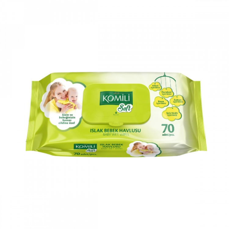 Komili Soft Islak Bebek Havlusu