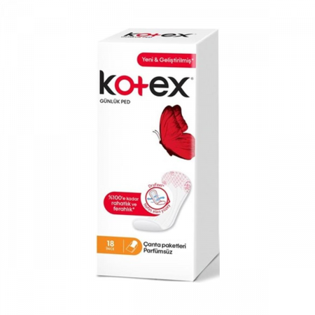 Kotex Günlük Ped Parfümsüz