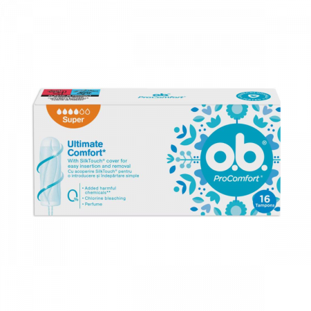 O.B Tampon Süper 16'lı