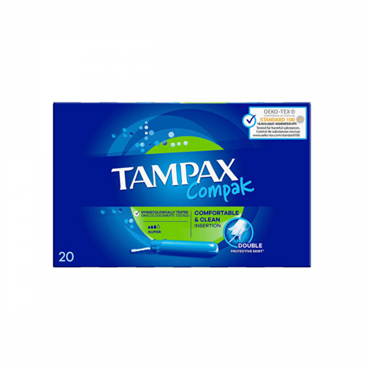 Tampax Tampon Super Eko Paket 20'li Tampax Tampon Super Eko Paket 20'li