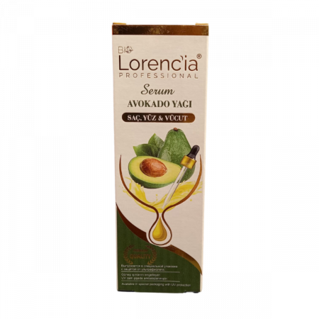 Bio Lorencia Saç, Yüz ve Vücut Serum Avokado Yağı