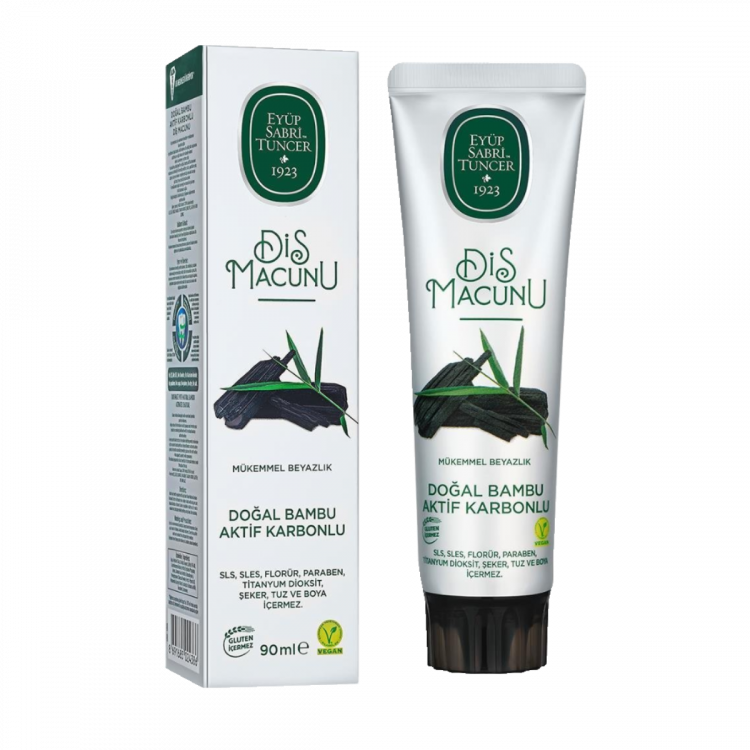 Eyüp Sabri Tuncer Doğal Bambu Karbonlu Diş Macunu