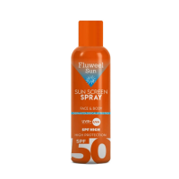 Fluweel Aerosol Sun Screen Güneş Koruyucu Transparan Sprey 50 Spf