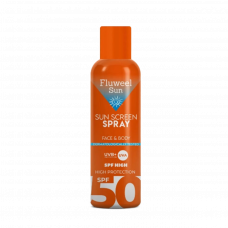 Fluweel Aerosol Sun Screen Güneş Koruyucu Transparan Sprey 50 Spf