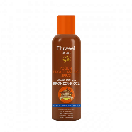 Fluweel Aerosol Sun Yoğun Bronzlaştırıcı Sprey Cacao ( Kakao Sprey Yağ )