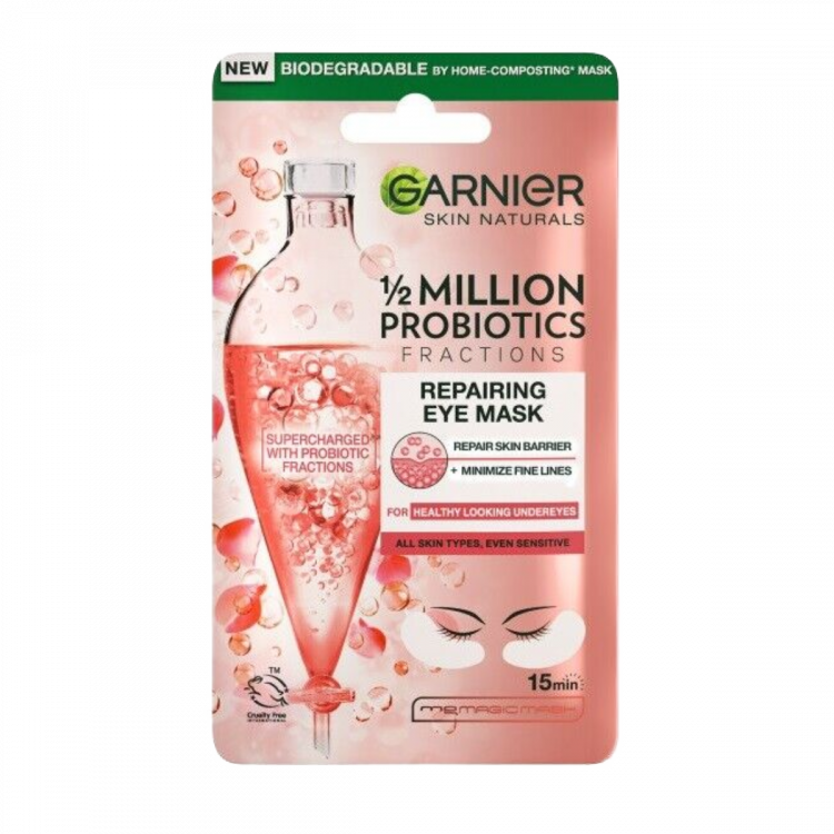 Garnier 1/2 Milyon Probiyotik Türevi Içeren Onarıcı Kağıt Göz Maskesi