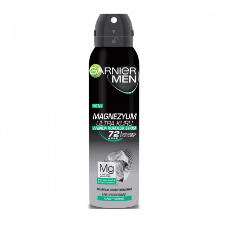 Garnier Men Magnezyum Ultra Kuru Deodorant Garnier Men Magnezyum Ultra Kuru Deodorant