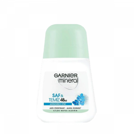 Garnier Woman Mineral Saf Ve Temiz Kadın Roll-on Garnier Woman Mineral Saf Ve Temiz Kadın Roll-on