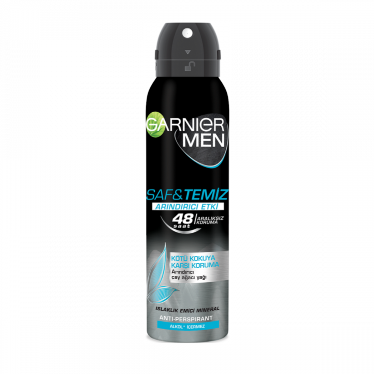 Garnier Men Saf Ve Temiz 48 Saat Deodorant