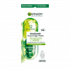 Garnier Niacinamide Detoks Etkili Ampul Kağıt Maske
