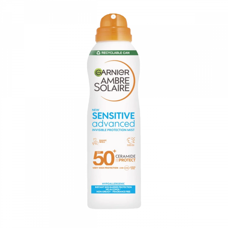 Garnier Ambre Solaire Sensitive Advanced Seramid SPF 50+ Garnier Ambre Solaire Sensitive Advanced Seramid SPF 50+