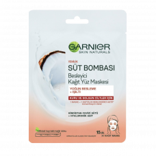 Garnier Süt Bombasi Besleyici Kağıt Yüz Maskesi