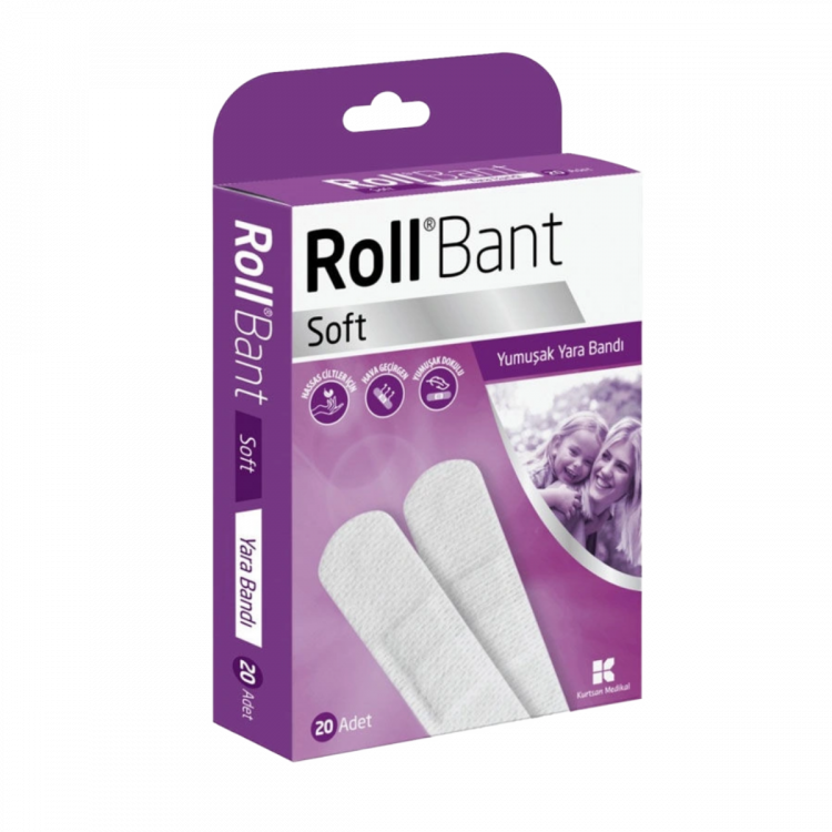 Roll Bant Soft Yara Bandı Roll Bant Soft Yara Bandı