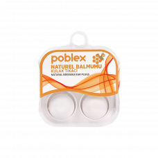 Poblex Naturel Balmumu Kulak Tıkacı 1 Çift (2 ADET) Kutulu Poblex Naturel Balmumu Kulak Tıkacı 1 Çift (2 ADET) Kutulu