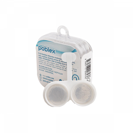 Poblex Silikon Kulak Tıkacı 2'li Poblex Silikon Kulak Tıkacı 2'li