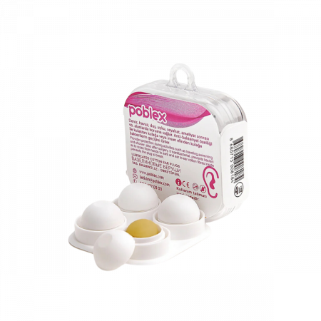 Poblex Vazelinli Kulak Tıkacı 2'li Poblex Vazelinli Kulak Tıkacı 2'li