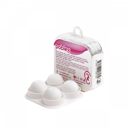 Poblex Vazelinli Kulak Tıkacı 2'li Poblex Vazelinli Kulak Tıkacı 2'li