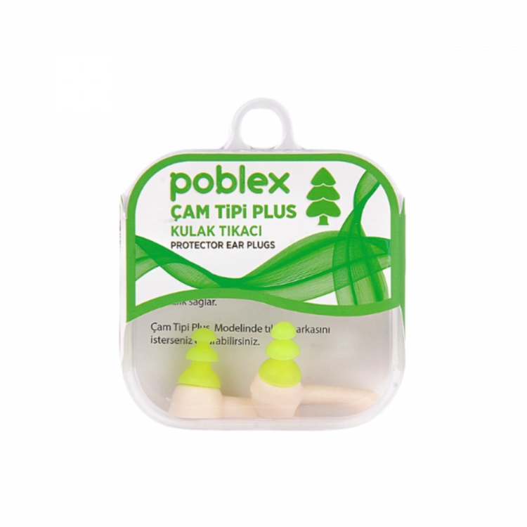 Poblex Çam Tipi Kulak Tıkacı Plus S