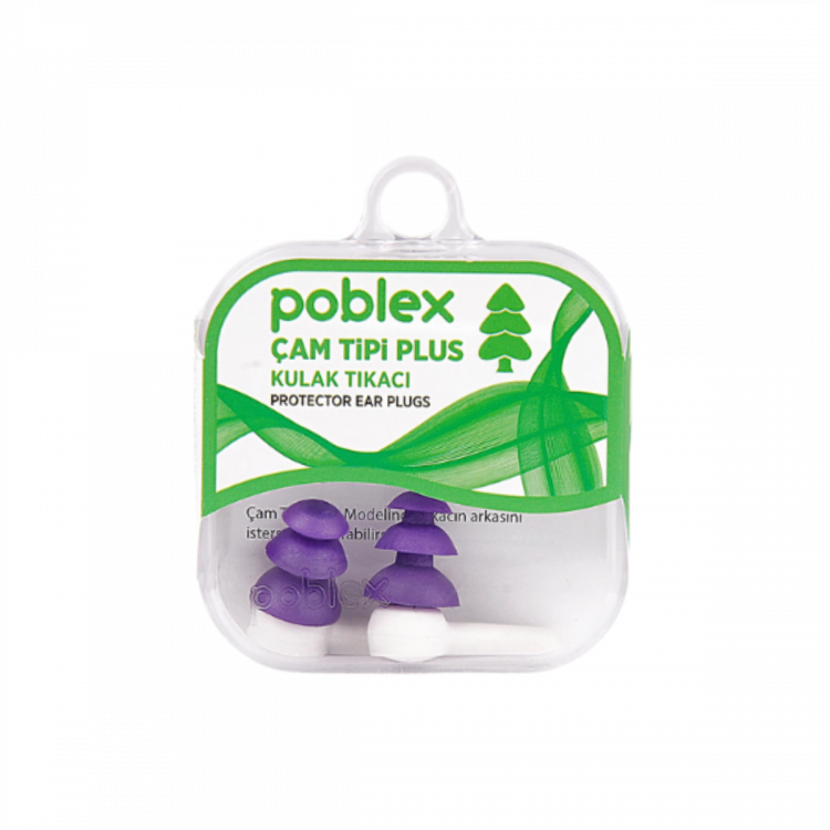 Poblex Çam Tipi Kulak Tıkacı Plus L Poblex Çam Tipi Kulak Tıkacı Plus L