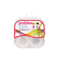 Poblex Çocuk Kulak Tıkacı Silikon 2'li