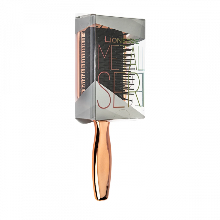 Lionesse Saç Fırçası 8590 Metalik Gold