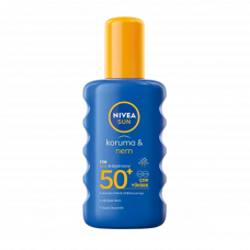 Nivea Sun SPF50 Yüksek Güneş Koruyucu ve Nemlendirici Vücut Spreyi Nivea Sun SPF50 Yüksek Güneş Koruyucu ve Nemlendirici Vücut Spreyi