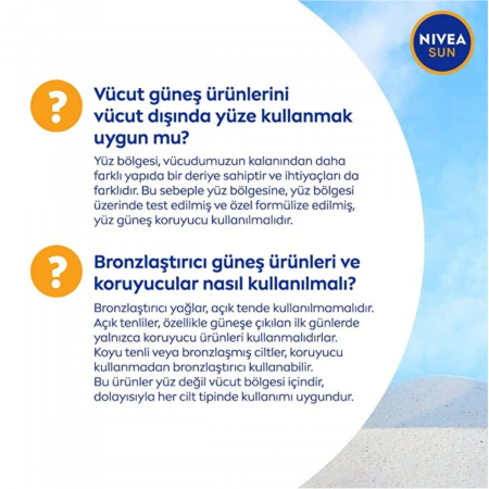 Nivea Sun SPF50 Yüksek Güneş Koruyucu ve Nemlendirici Vücut Spreyi