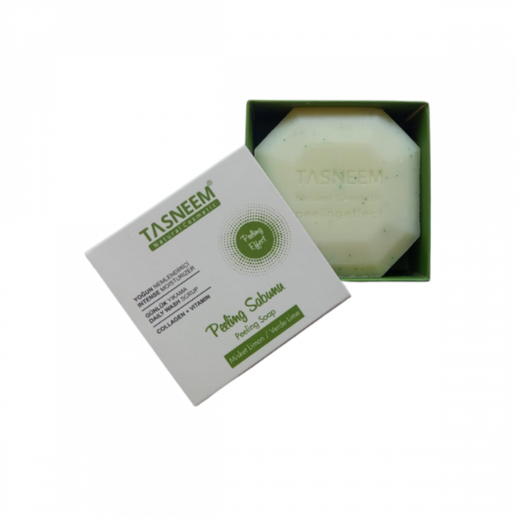 Tasneem Verde Lime Peeling Sabunu Tasneem Verde Lime Peeling Sabunu