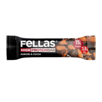 Fellas Yüksek Protein Bar Badem ve Kakao 45g Fellas Yüksek Protein Bar Badem ve Kakao 45g