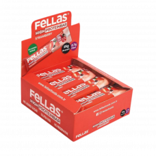 Fellas Yüksek Protein Bar Çilekli 45g x